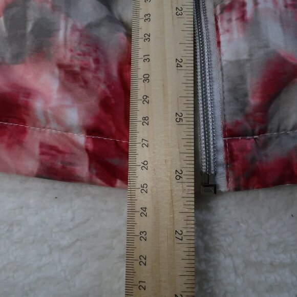 SUNICE Windwear Jacket Womens L Pink & White Floral Lightweight Golf - Picture 10 of 13